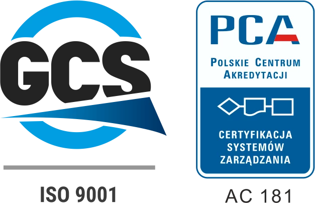 zdjęcie przedstawia logo certyfikatów uzyskanych przez NZOZ ROKMED